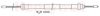 BENDIX 432877B Cable, parking brake